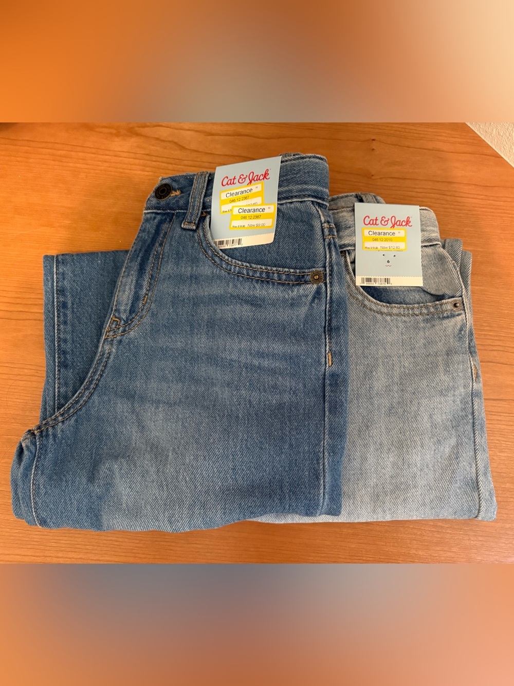 Cat & Jack Boy's “Baggy” Blue Jeans
